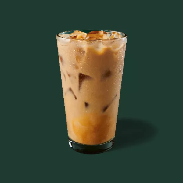 Iced Starbucks Blonde® Latte